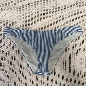 J. Crew seersucker bikini bottoms